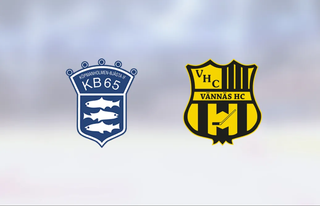 Seger för KB65 hemma mot Vännäs