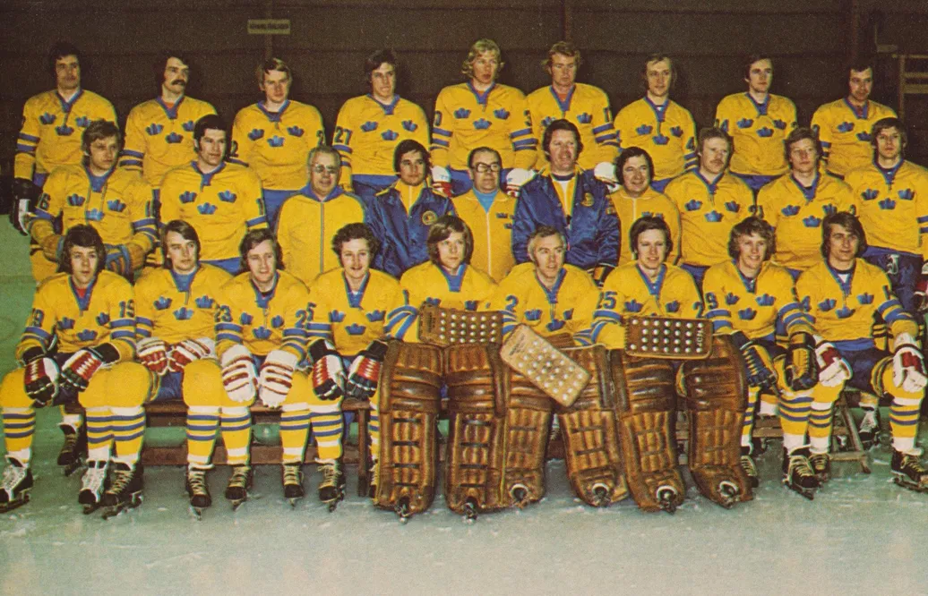 Tre Kronors lag i VM 1975.
