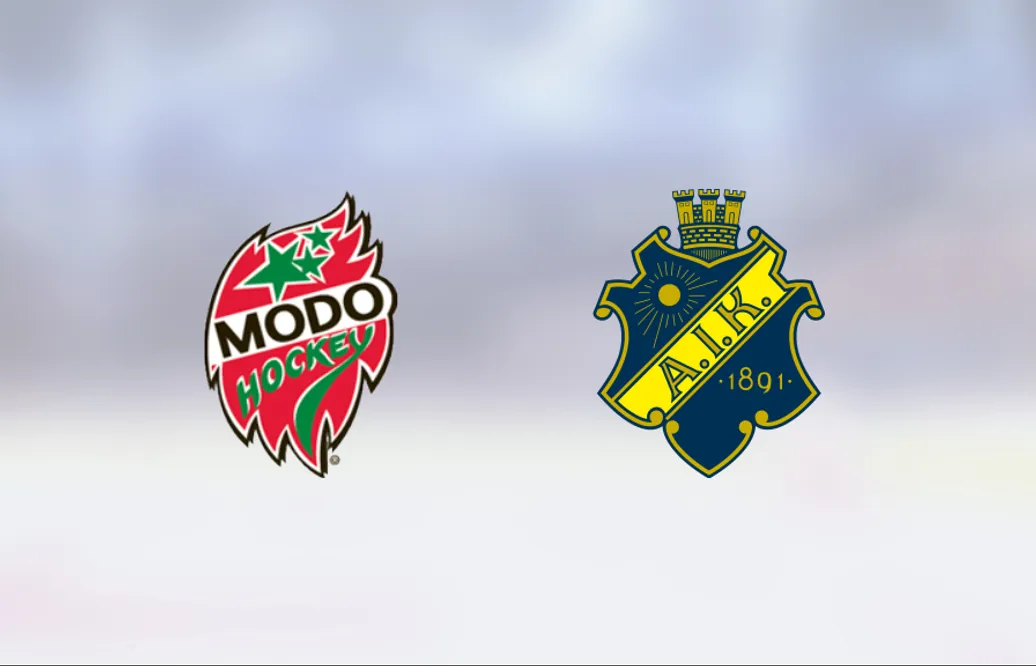 AIK vann mot Modo Hockey J18 på bortaplan