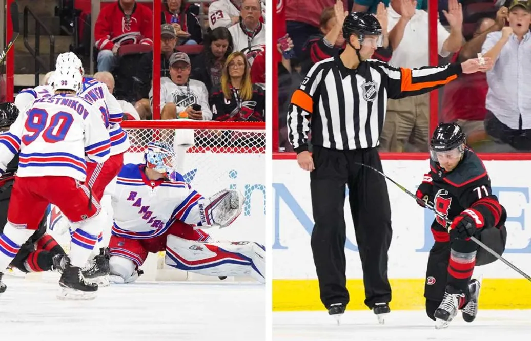 Svenskens andra NHL-mål i karriären var början på Rangers fall