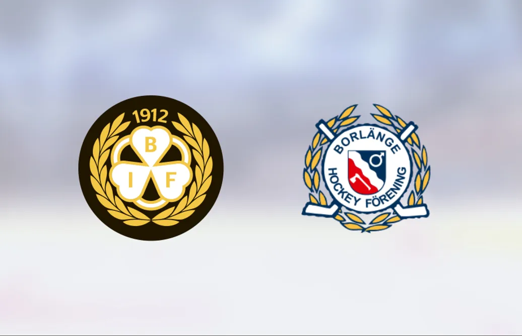Brynäs avgjorde i sista perioden och vann mot Borlänge