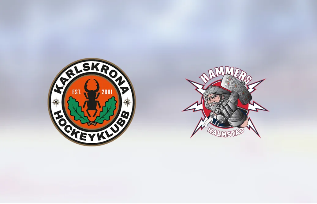 Halmstad avgjorde matchserien mot Karlskrona
