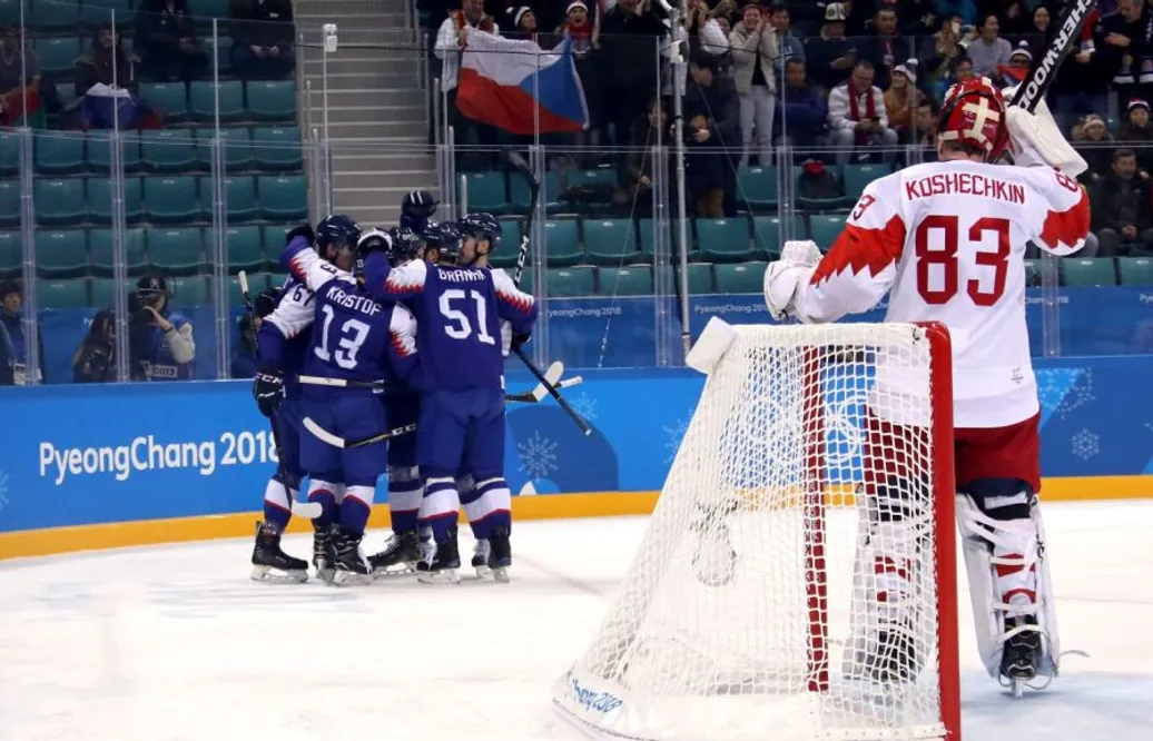 Praktsensation direkt – rysk kollaps i OS-premiären