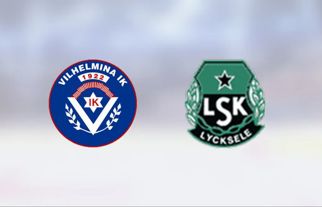 Vilhelmina vann mot Lycksele – trots underläge