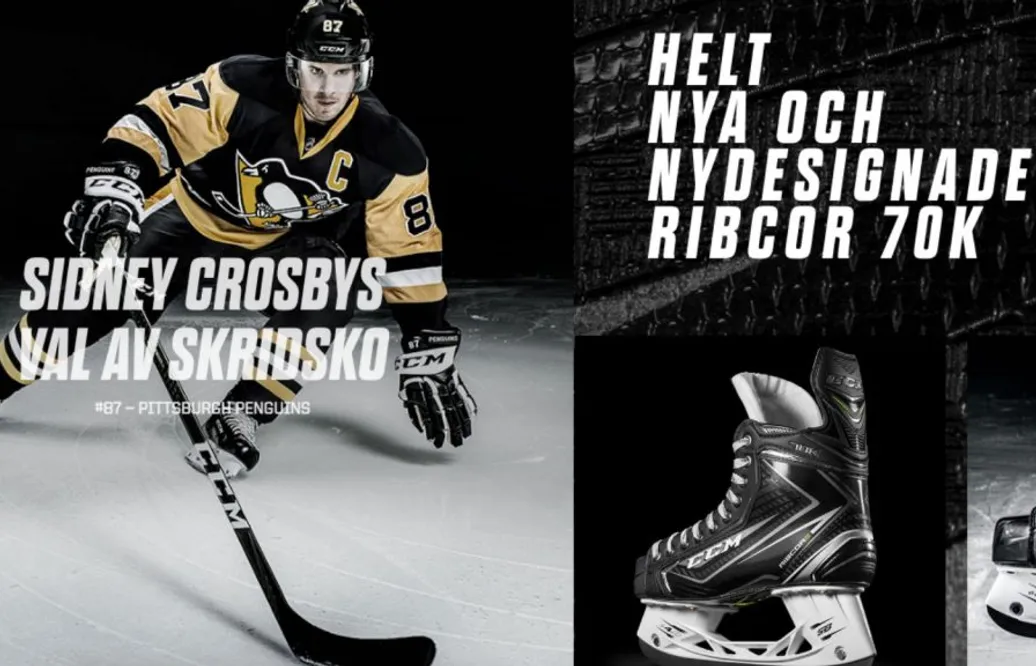 Nu kommer Sidney Crosby-skridskon från CCM – tävla om den här