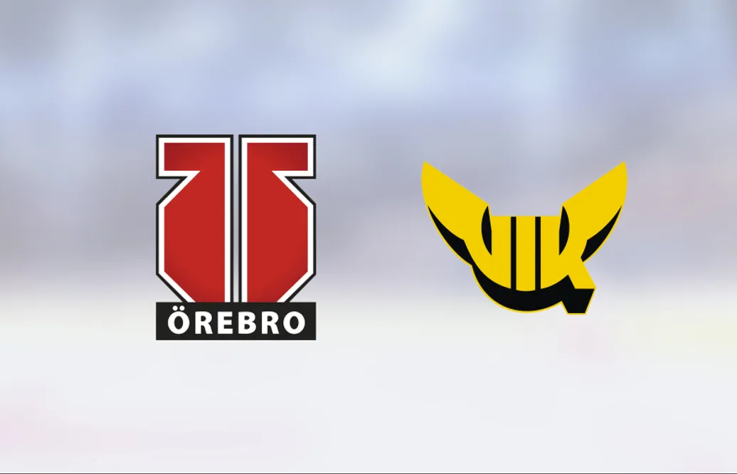 Storseger för Örebro Hockey J18 hemma mot VIK Hockey