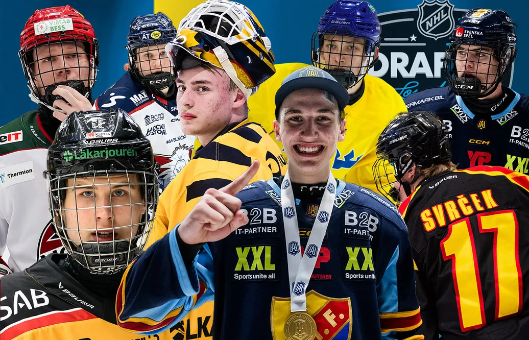 STOR RANKING: De 50 (!) hetaste spelarna i Sverige inför draften