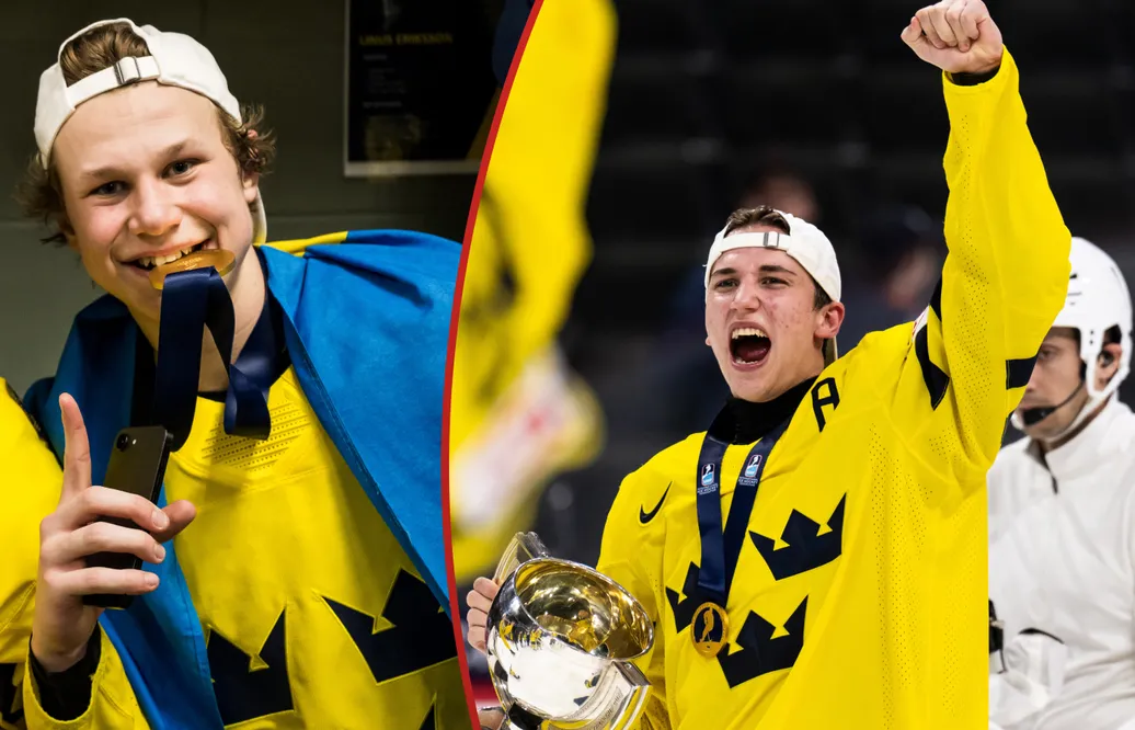 Första AHL-poängen för JVM-guldhjältarna
