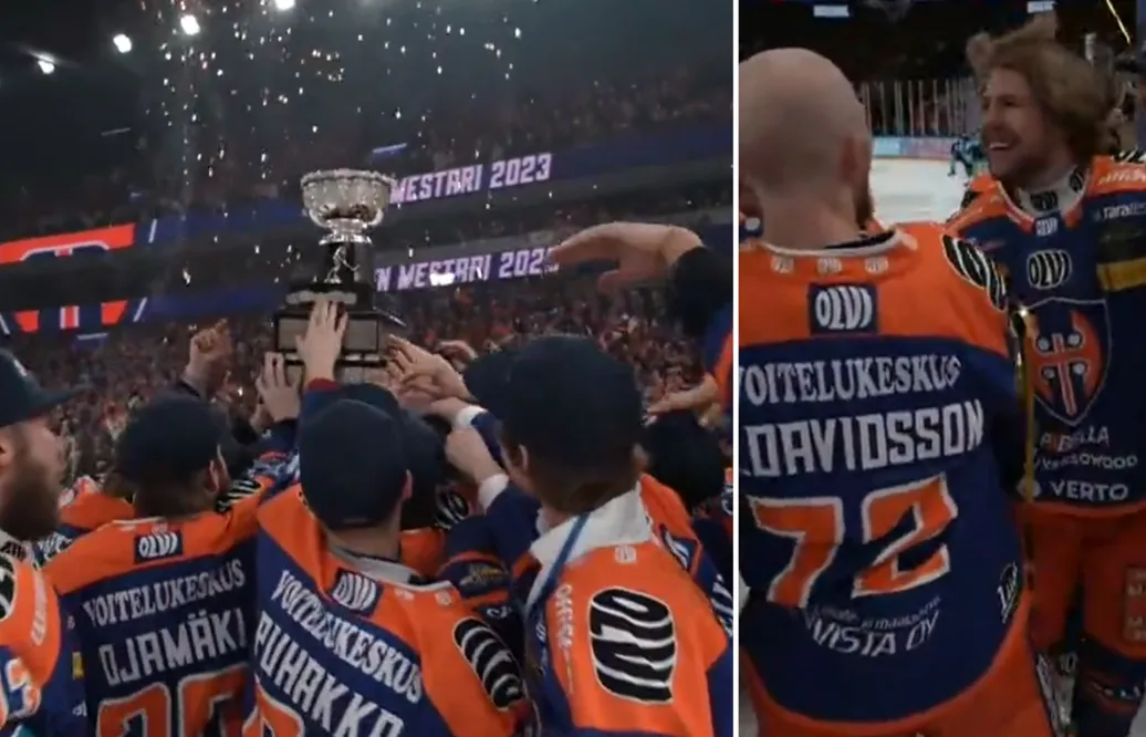 Marcus Davidsson hjälte för Tappara – vinner nytt guld