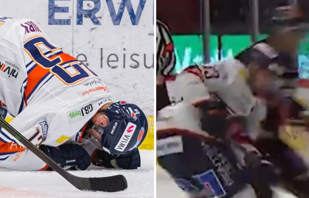 NHL-lånet stängs av: ”Avsiktlig armbågstackling mot huvudet”