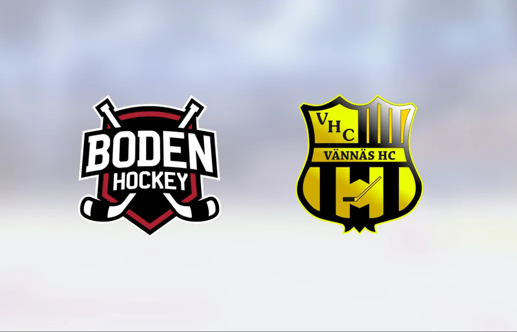 Vännäs ny serieledare efter seger mot Boden