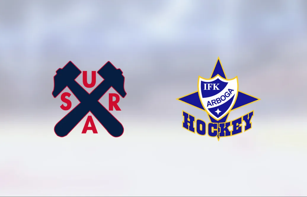 Surahammar vinnare mot Arboga i hockeyettan kvalserie västra