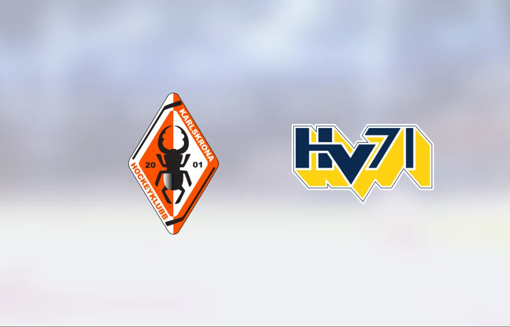 Karlskrona bröt HV 71 segersvit