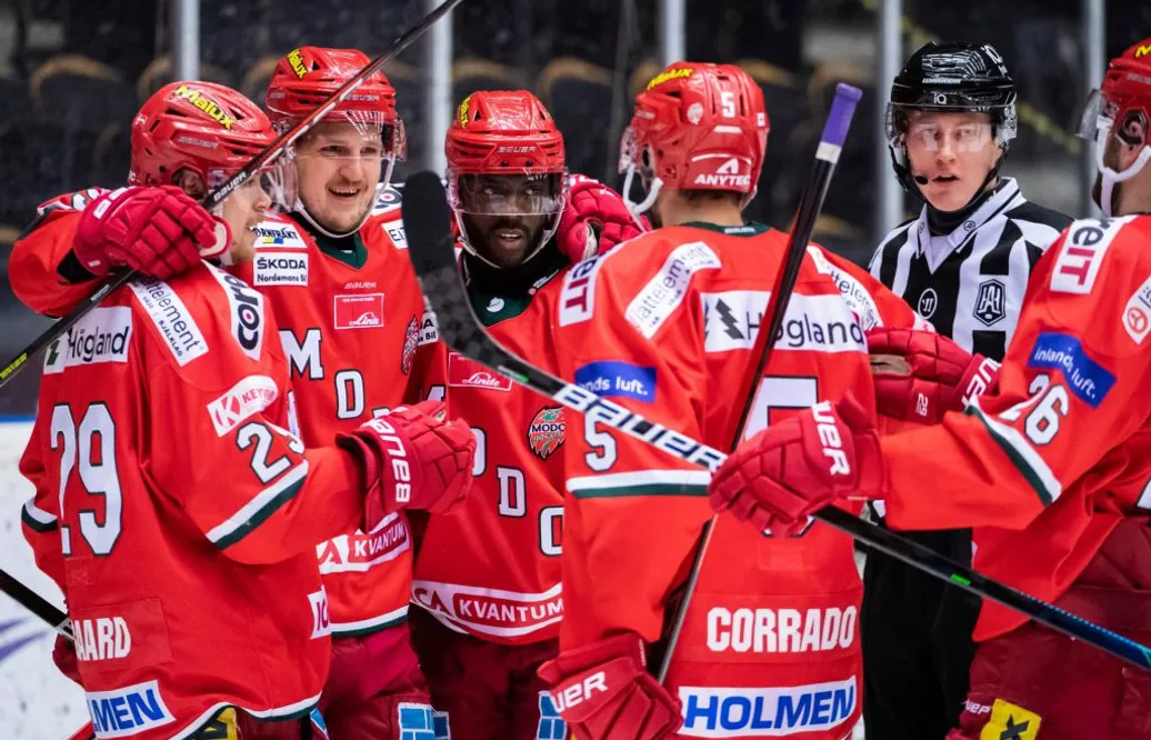 Modo slog VIK Hockey efter Edwin Hedbergs dubbel
