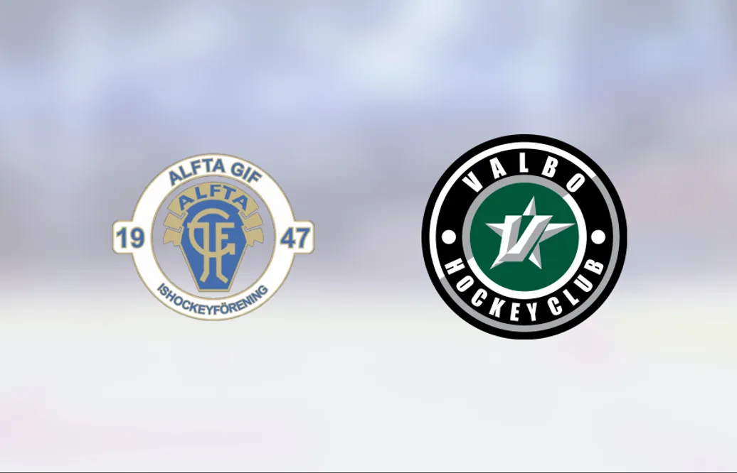 Målfest för Valbo borta mot Alfta