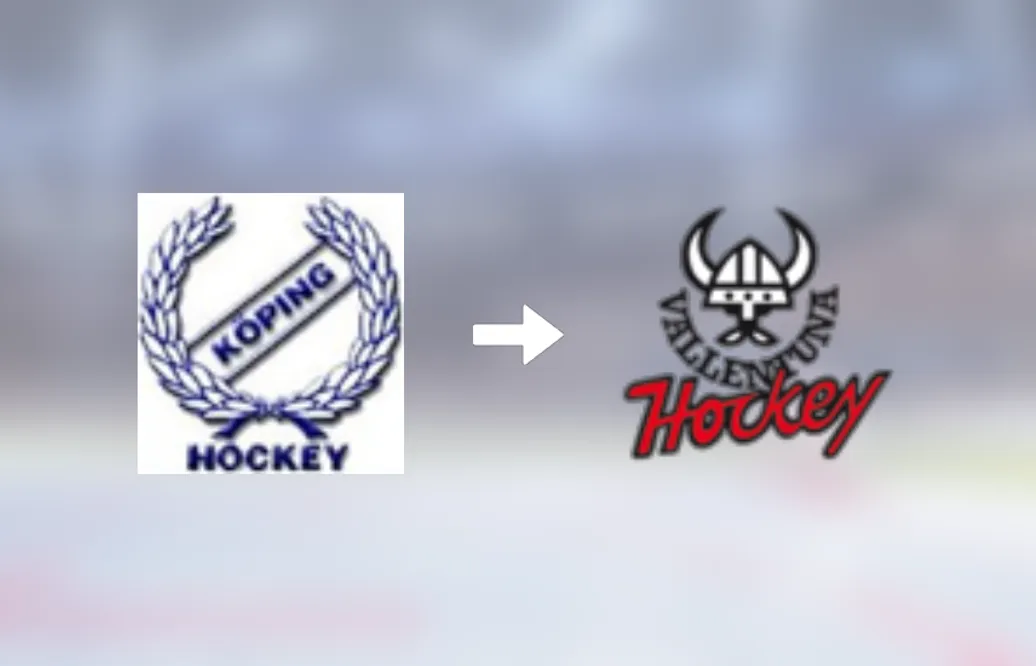 Forwarden Lucas Lagerstedt är nu klar för spel i Vallentuna Hockey