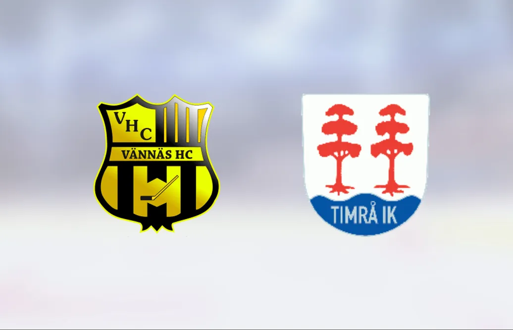 Timrå vann borta mot Vännäs