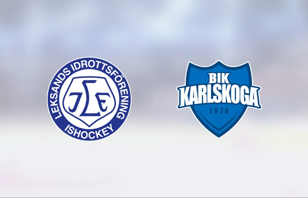 Leksand avgjorde tät match mot BIK Karlskoga i tredje perioden