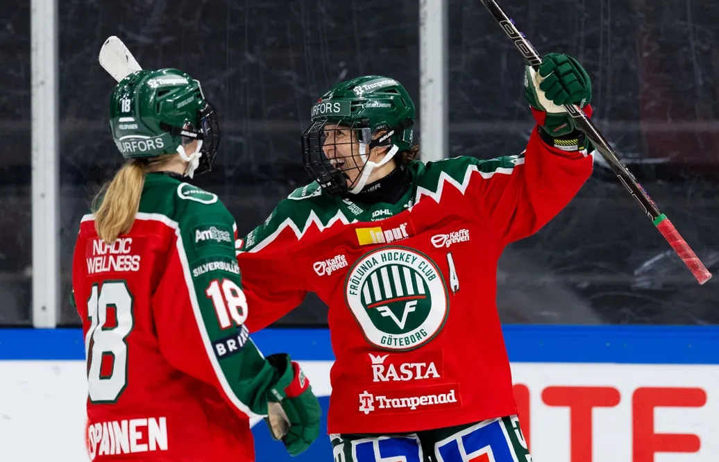 Frölunda HC avgjorde i sista perioden och vann mot Djurgården