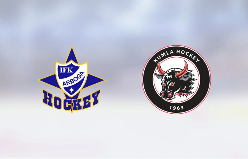Stark seger för Kumla Hockey mot Arboga