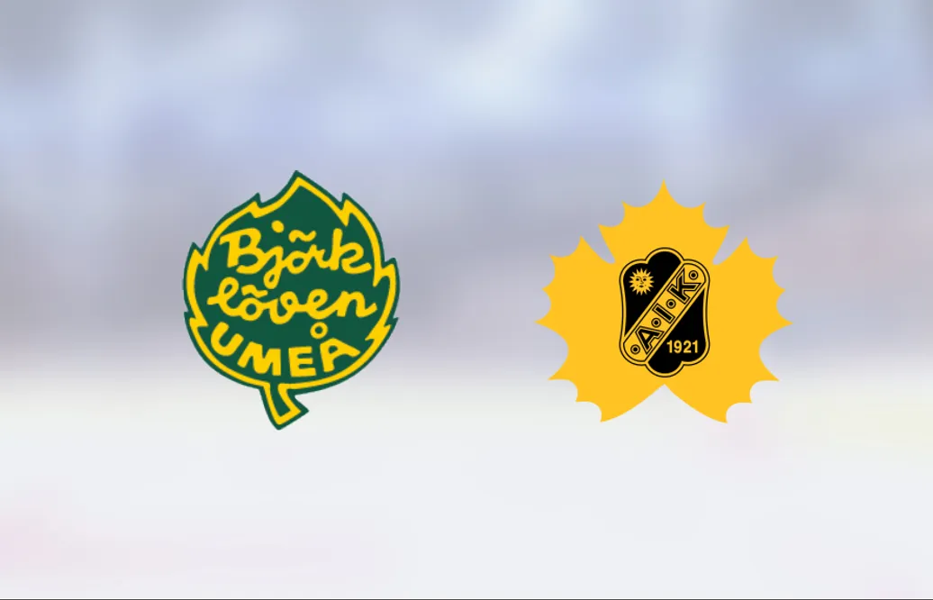 Björklöven föll med 0-4 mot Skellefteå