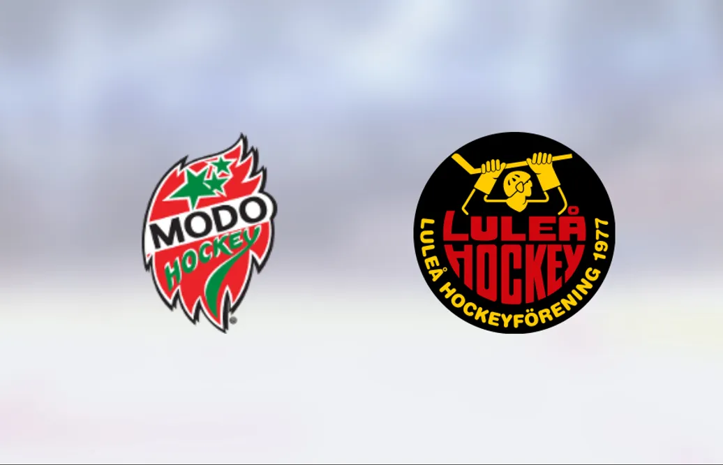 Fjärde raka för Luleå efter seger mot Modo J20