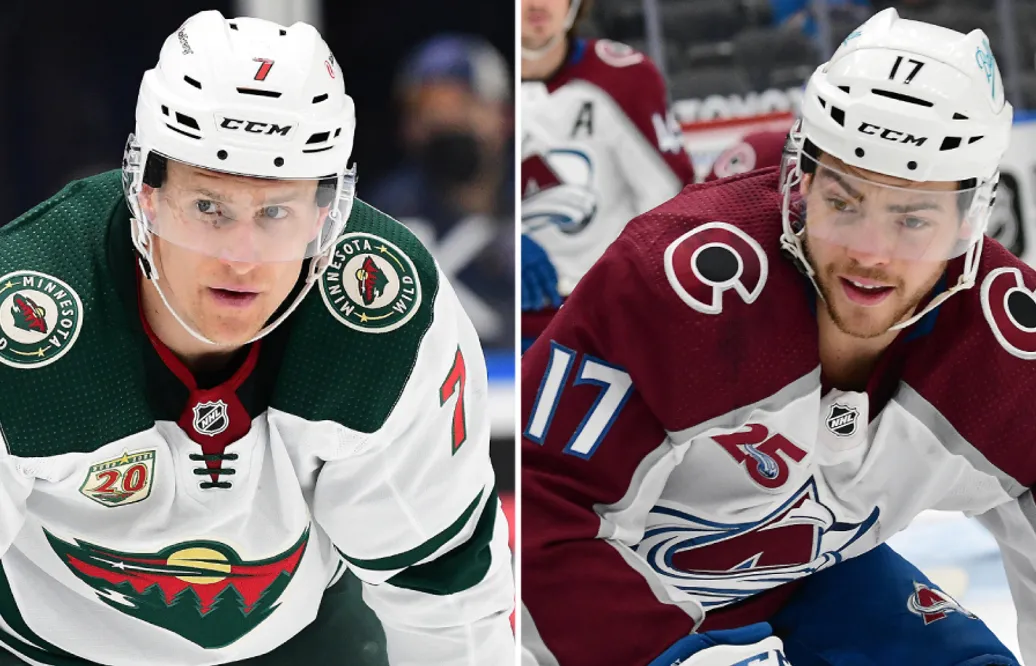 Tyson Jost och Nico Sturm byter klubbar