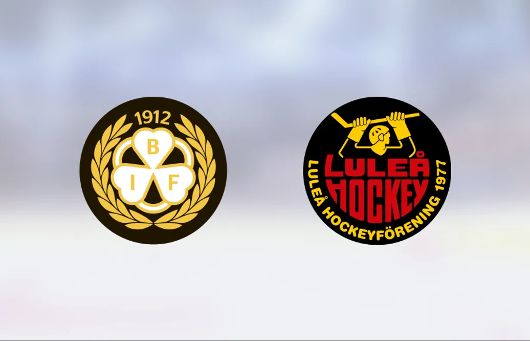 Brynäs tog hem mötet med Luleå i Monitor ERP Arena