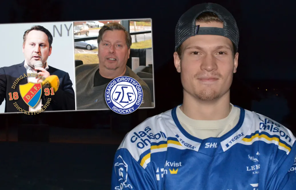Linus Andersson berättar om flytten från Djurgården till Leksand