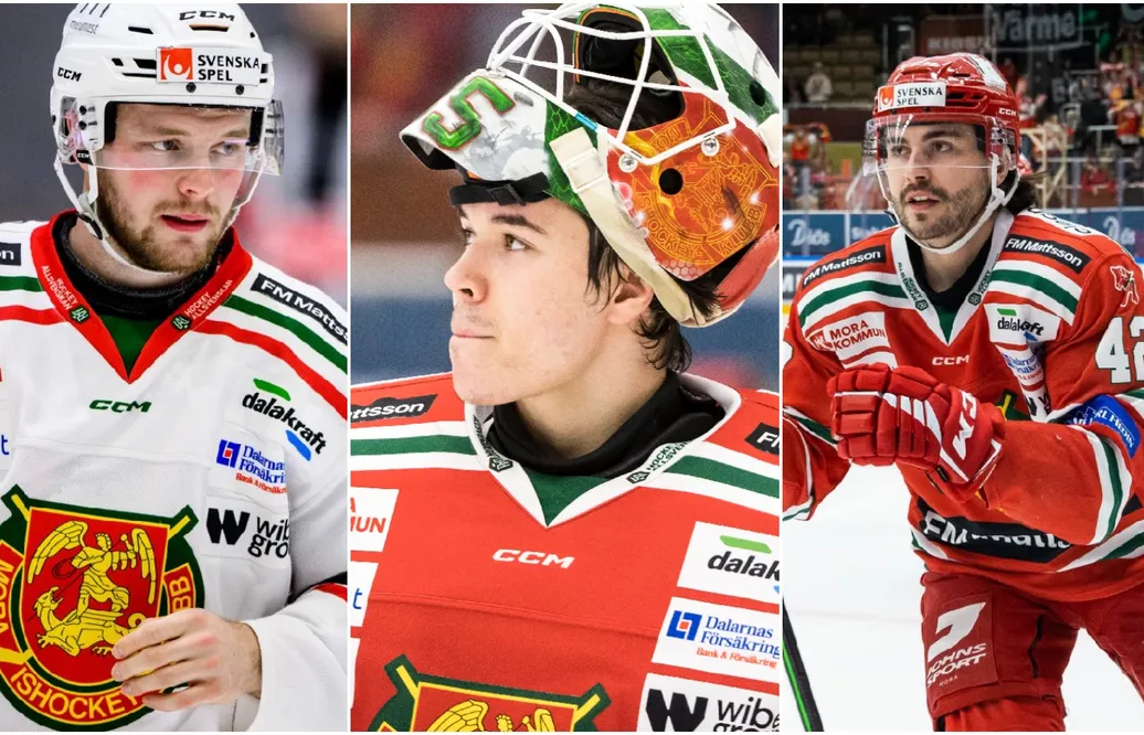 Sju spelare lämnar Mora - två för spel i SHL
