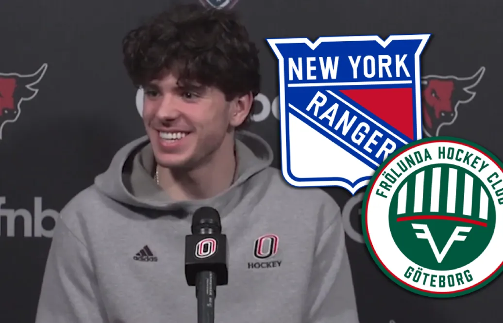 Victor Mancini skriver NHL-kontrakt med New York Rangers