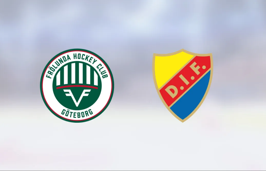Målfest för Frölunda hemma mot Djurgården