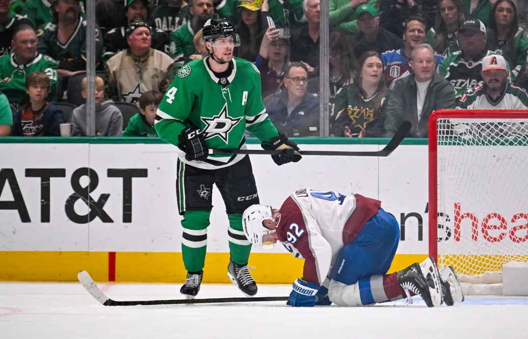Landeskog skadad igen - efter skott på pungen