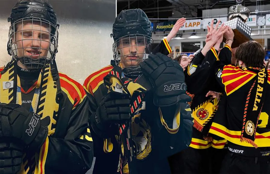 Hugo och Theo Östberg om Brynäs historiska guld: "Jäkligt coolt"