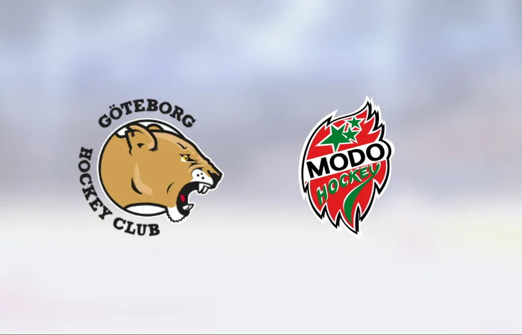 Storseger för Modo Hockey borta mot Göteborg HC