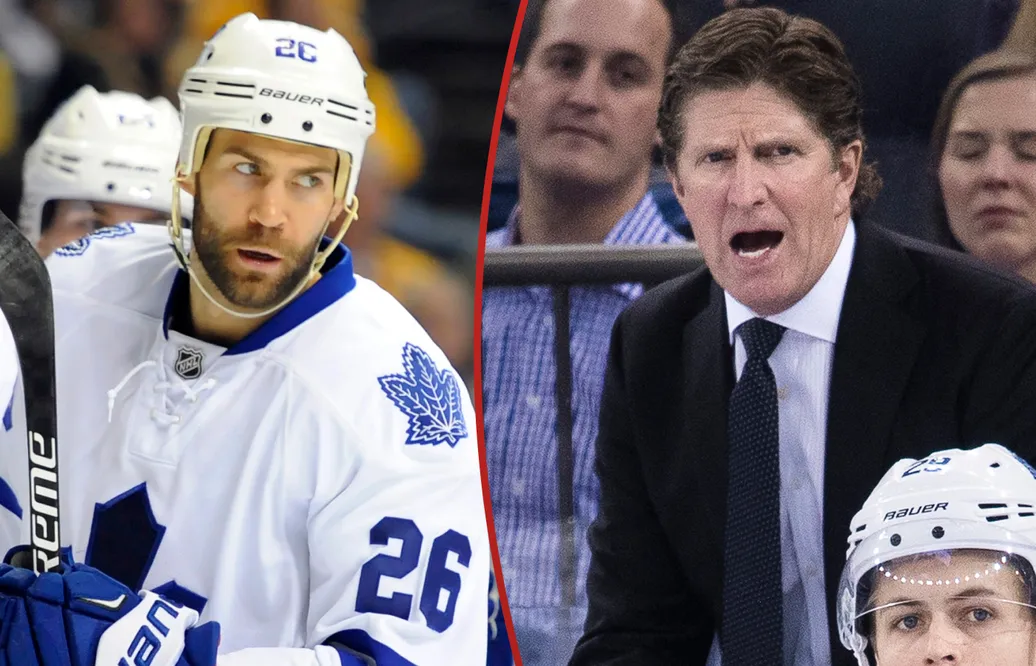 Daniel Winnik är kritisk till att Mike Babcock tillåts coacha i NHL igen. Foto: USA Sports Today/Bildbyrån 