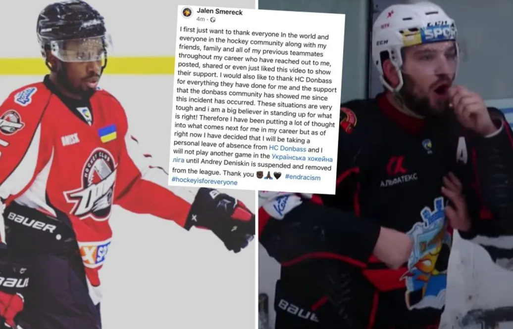 Jalen Smereck tar paus från hockeyn efter rasistattacken
