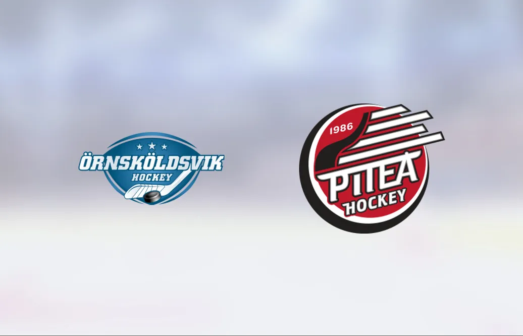 Ö-vik Hockey J18 slog Piteå Hockey på hemmaplan