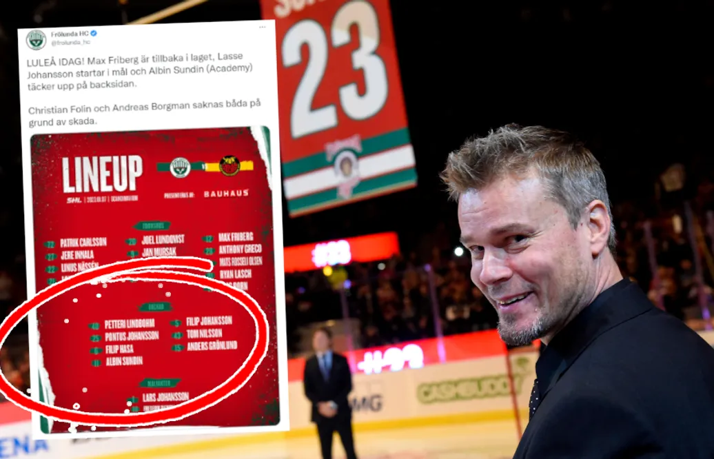 Albin Sundin SHL-debuterar med Frölunda