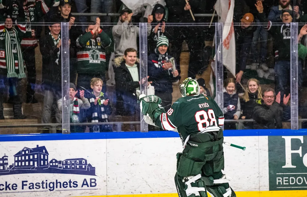 Tomas Rydén storspelade i SHL-debuten: “Drömmar ska man fortsätta jaga”