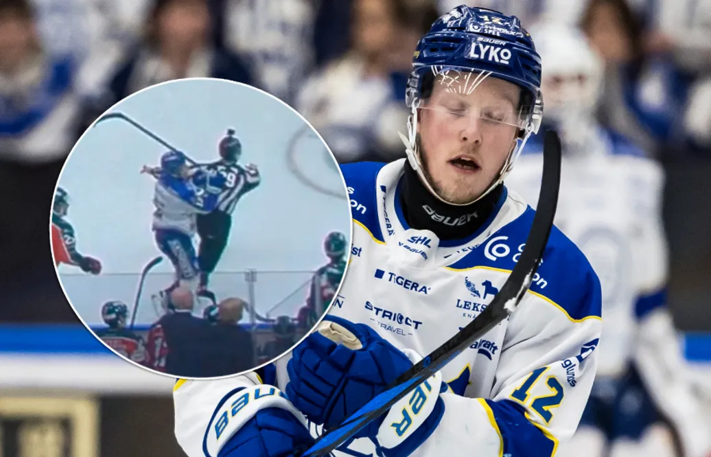 Kalle Östman stängs av tre matcher efter domarknuffen