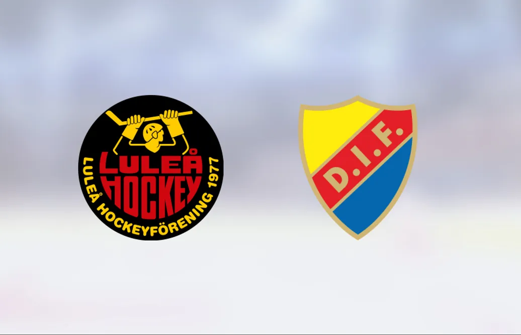 Förlängningsseger för Luleå mot Djurgården