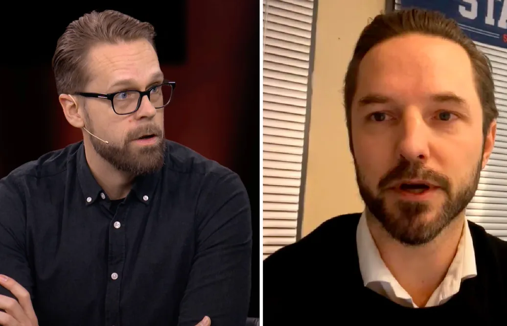 TV: Niklas Persson försvarar Brian Gibbons: "Spelat med fotfraktur"