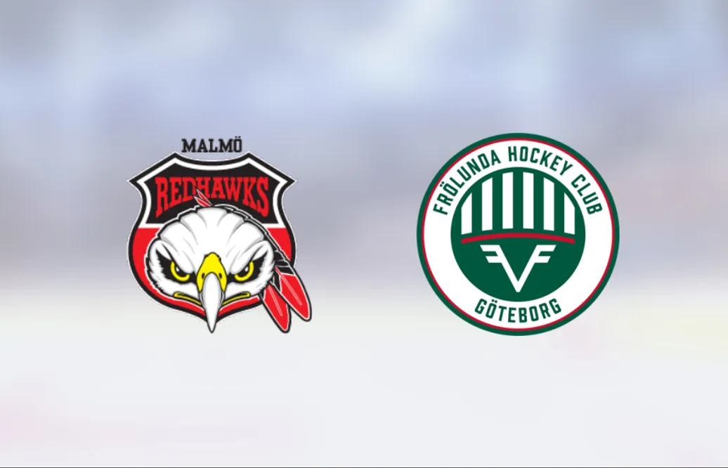 Otto Stenberg gjorde två mål när Frölunda vann mot Malmö