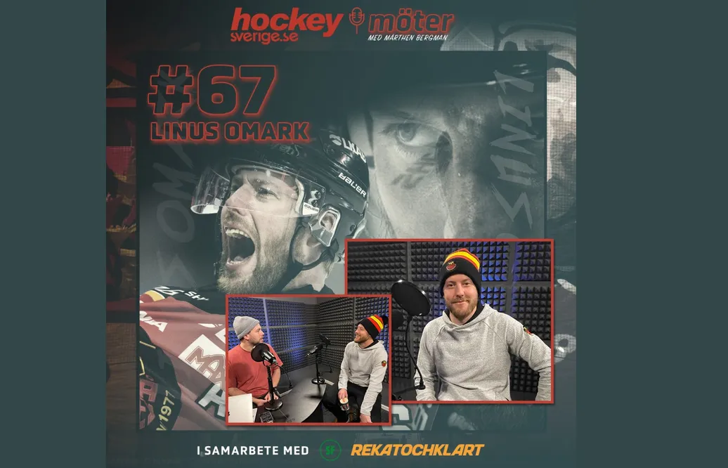 Linus Omark gästar Hockeysverige möter – berättar om hustruns svåra sjukdom