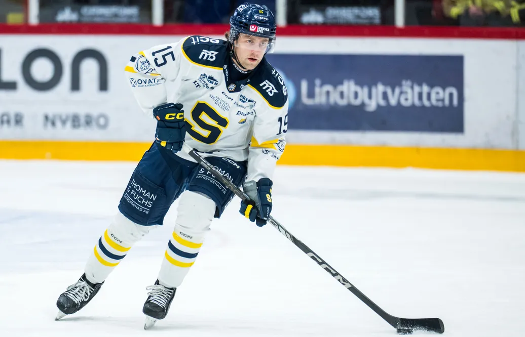Albin Carlson nära Vita Hästen. 
Foto: Bildbyrån