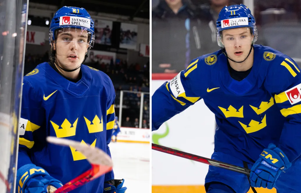 Fabian Lysell och Leo Carlsson utgick mot Tjeckien