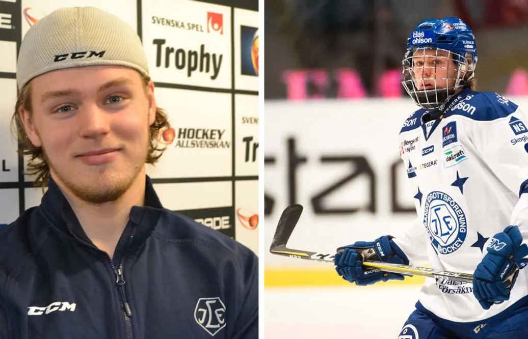 Ville ha en bra roll i juniorlaget – nu spelar 18-åringen SHL-kval i första backpar
