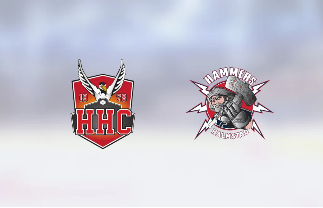Hudiksvall Hockey vinnare mot Halmstad i Kvalserie HockeyAllsvenskan