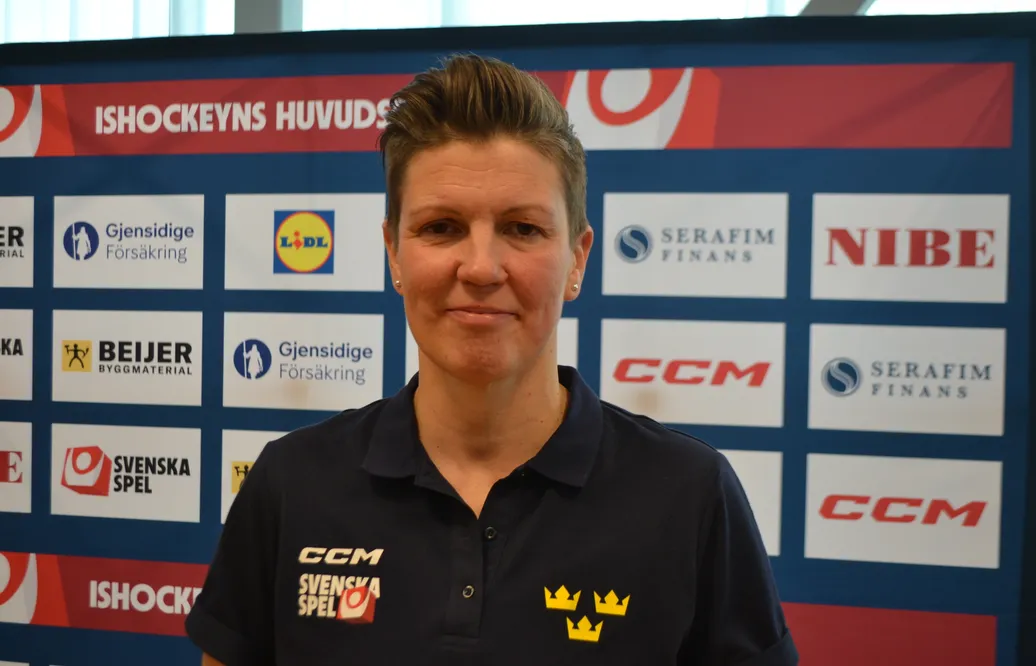 Erika Holst, förbundskapten för Damkronorna.